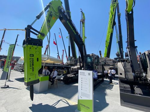 中联重科高端装备燃动土耳其komatek展，市政工程成全场焦点